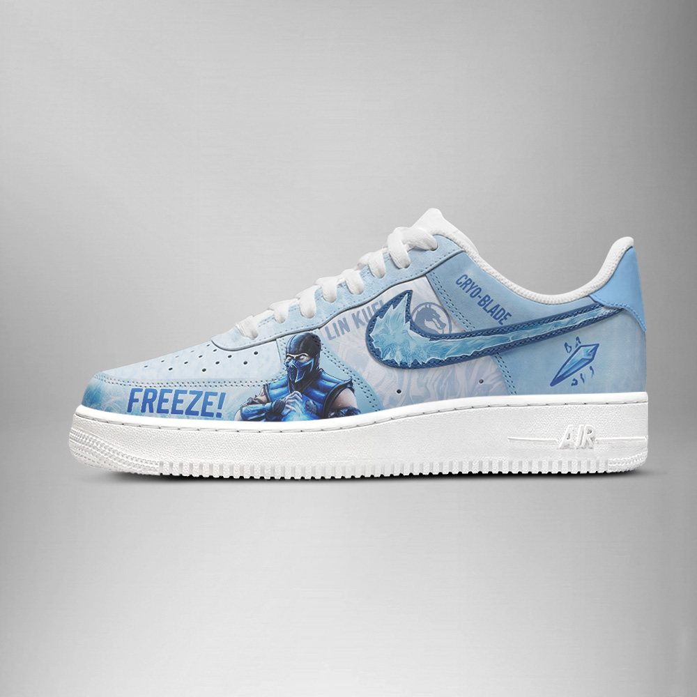 Scorpion & Sub-Zero - Mortal Kombat AF1 Shoes - Image 3
