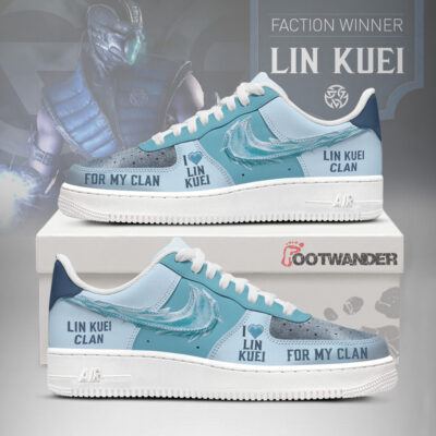 Lin Kuei - Mortal Kombat AF1 Shoes