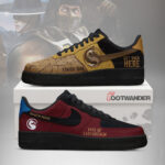 Scorpion & Kung Lao - Mortal Kombat AF1 Shoes
