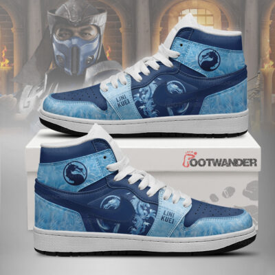 Sub-Zero - Mortal Kombat AJ1 Shoes