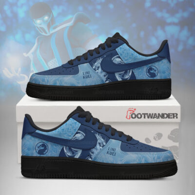 Sub-Zero - Mortal Kombat AF1 Shoes