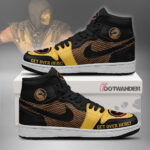 Scorpion - Mortal Kombat AJ1 Shoes