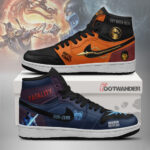 Scorpion - Sub-Zero - Mortal Kombat AJ1 Shoes