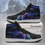 Sub-Zero - Mortal Kombat AJ1 Shoes