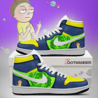 Morty - Rick And Morty AJ1 Shoes