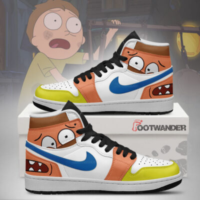 Morty - Rick And Morty AJ1 Shoes
