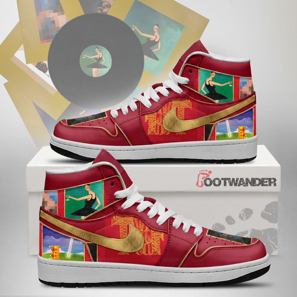 Kanye West - My Beautiful Dark Twisted Fantasy AJ1 Shoes