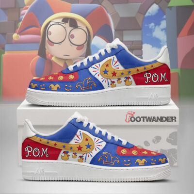 Pomni - The Amazing Digital Circus AF1 Shoes