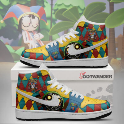 Pomni - The Amazing Digital Circus AJ1 Shoes