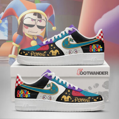 Pomni - The Amazing Digital Circus AF1 Shoes