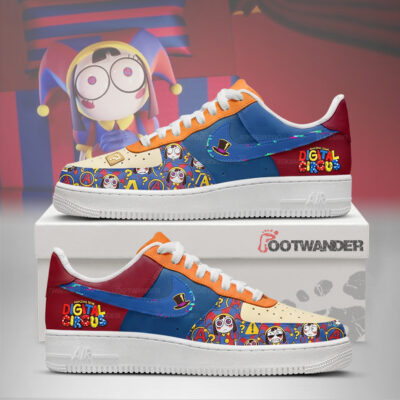Pomni - The Amazing Digital Circus AF1 Shoes