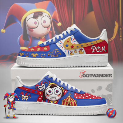 Pomni - The Amazing Digital Circus AF1 Shoes