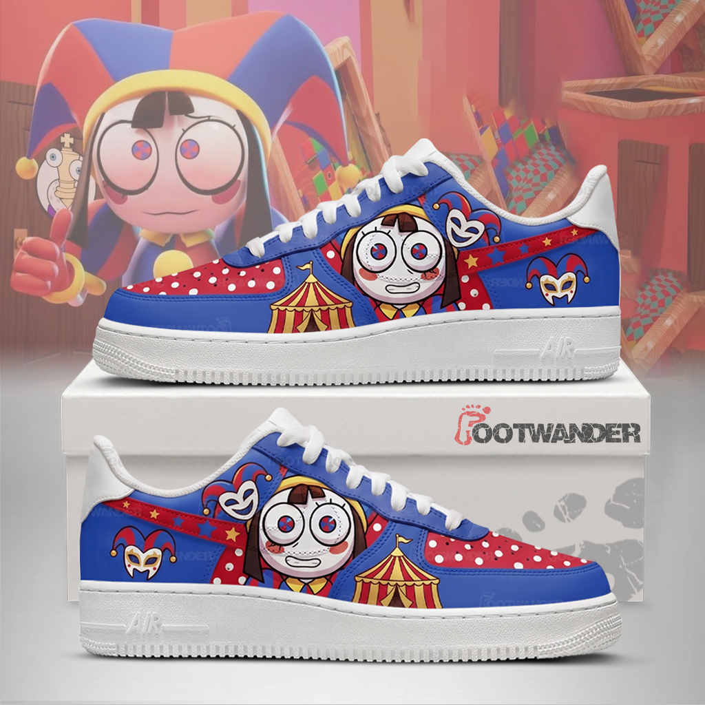 Pomni - The Amazing Digital Circus AF1 Shoes