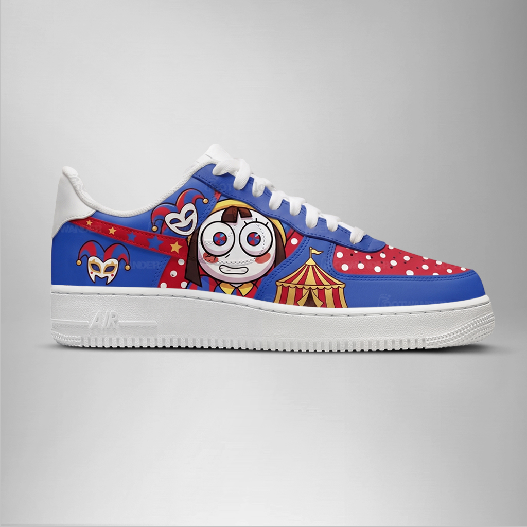 Pomni - The Amazing Digital Circus AF1 Shoes - Image 2