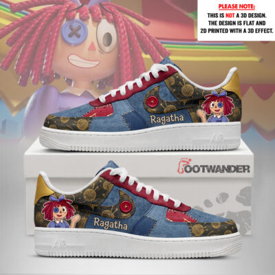 Ragatha - The Amazing Digital Circus AF1 Shoes