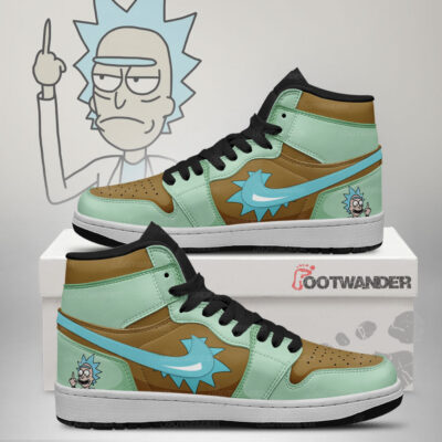 Rick - Rick And Morty AJ1 Shoes
