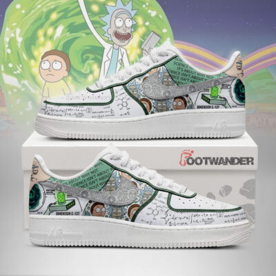 Rick And Morty AF1 Shoes
