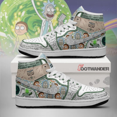 Rick And Morty AJ1 Shoes
