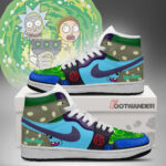 Rick And Morty AJ1 Shoes