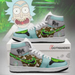 Rick - Rick And Morty AJ1 Shoes