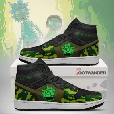 Rick And Morty AJ1 Shoes
