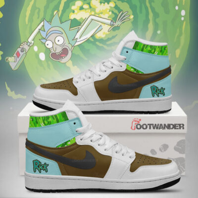 Rick And Morty AJ1 Shoes