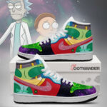 Rick And Morty AJ1 Shoes