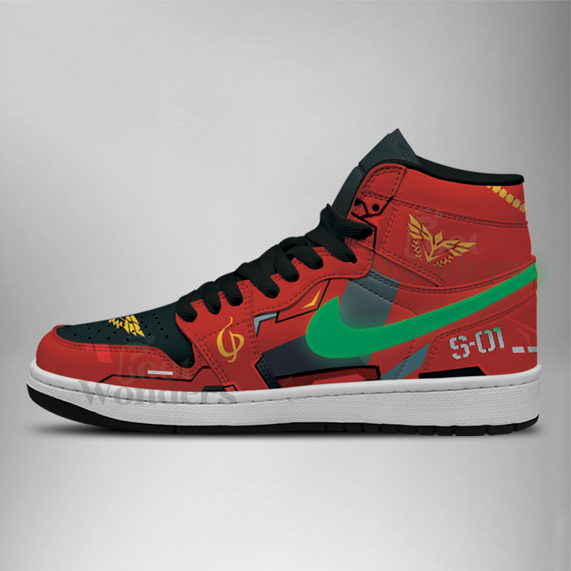 Sazabi – Gundam AJ1 Shoes - Image 3