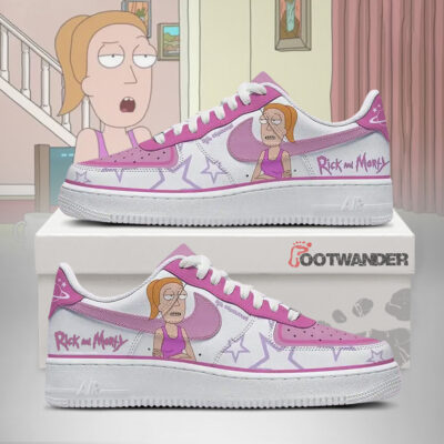 Summer Smith - Rick And Morty AF1 Shoes