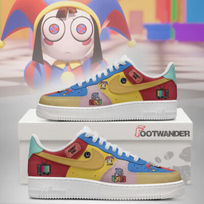 Pomni - The Amazing Digital Circus AF1 Shoes