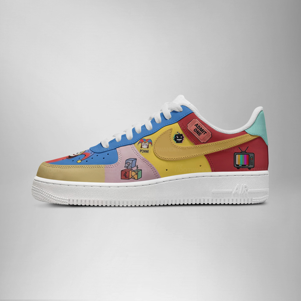 The Amazing Digital Circus AF1 Shoes - Image 3