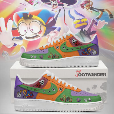 The Amazing Digital Circus AF1 Shoes