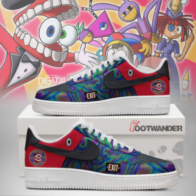 Caine - The Amazing Digital Circus AF1 Shoes