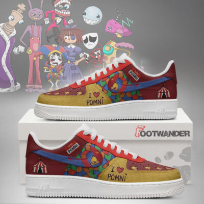 Pomni - The Amazing Digital Circus AF1 Shoes