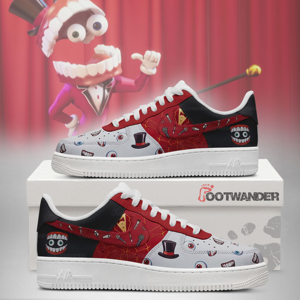 Caine - The Amazing Digital Circus AF1 Shoes