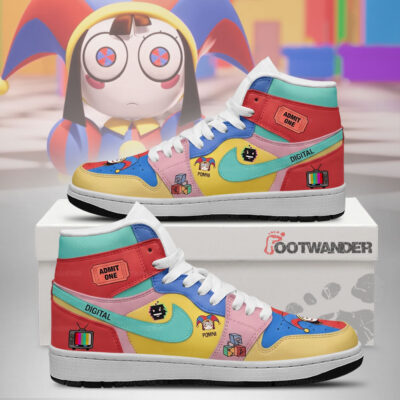 Pomni - The Amazing Digital Circus AJ1 Shoes