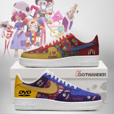 The Amazing Digital Circus AF1 Shoes