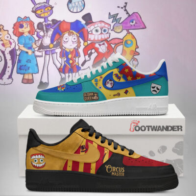 The Amazing Digital Circus AF1 Shoes