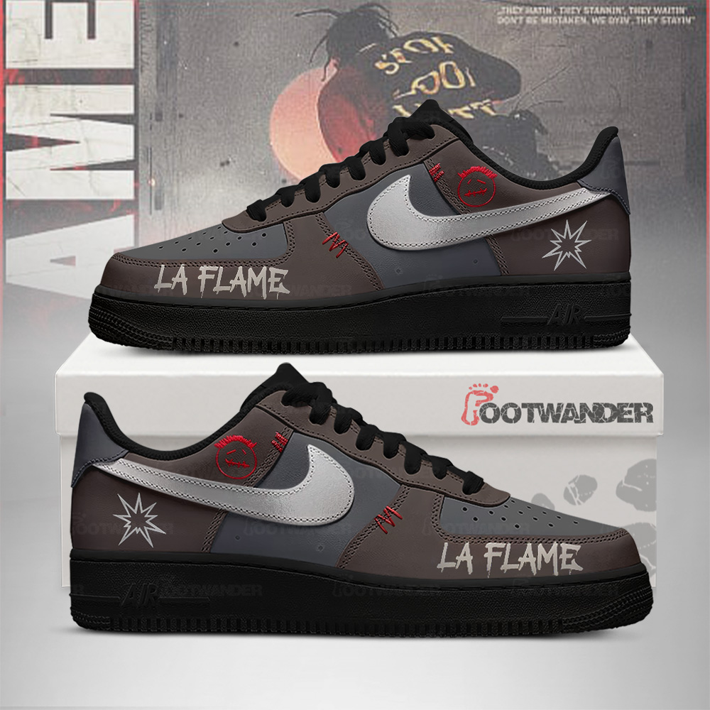 La Flame – Travis Scott AF1 Shoes