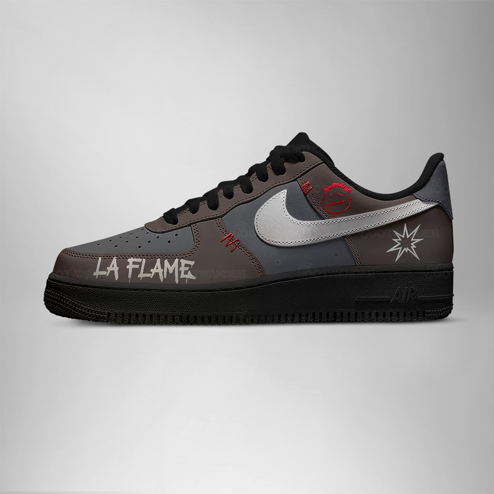 La Flame – Travis Scott AF1 Shoes - Image 3