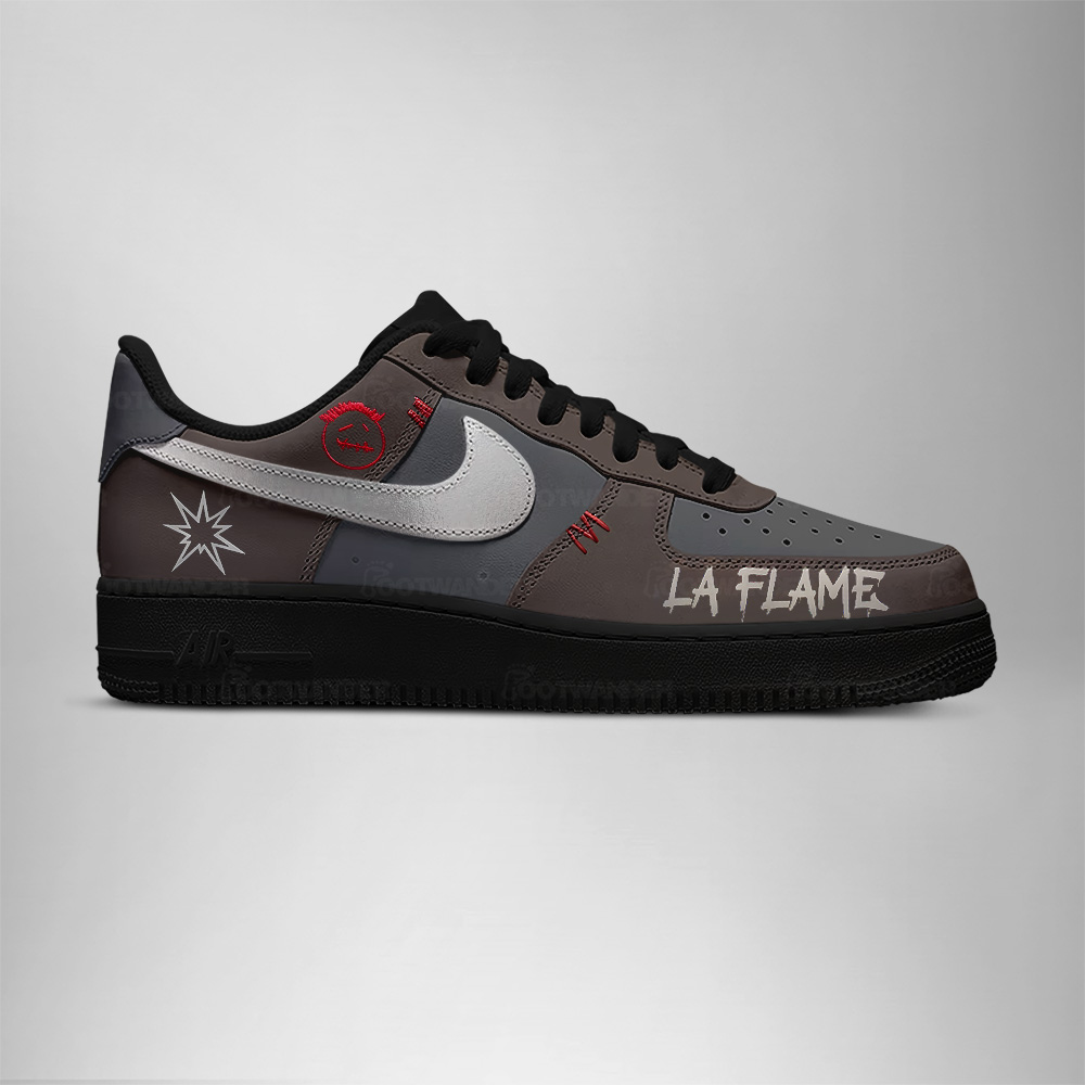 La Flame – Travis Scott AF1 Shoes - Image 2