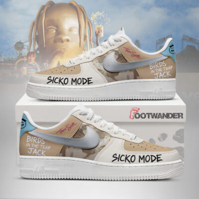 Sicko Mode - Astroworld – Travis Scott AF1 Shoes