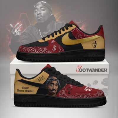Dear Mama – Tupac Shakur AF1 Shoes