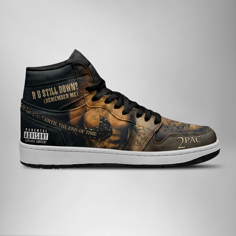Until the End of Time – Tupac Shakur AJ1 Shoes - Image 2