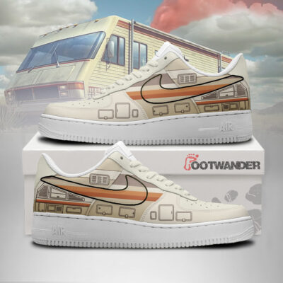 Walter White RV - Breaking Bad AF1 Shoes
