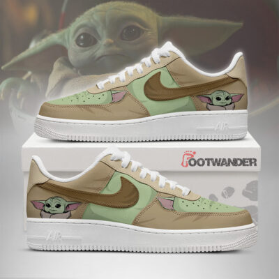 Baby Yoda - Star Wars AF1 Shoes