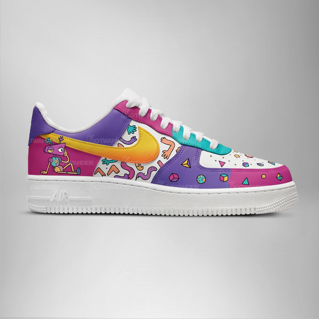 Zooble - The Amazing Digital Circus AF1 Shoes - Image 2