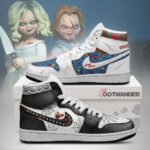 Horror Chucky & Valentine AJ1 Shoes