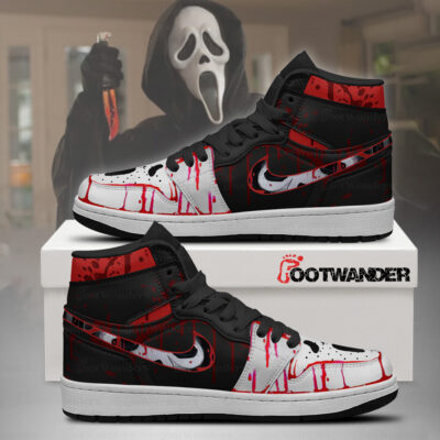 Ghostface - Horror AJ1 Shoes