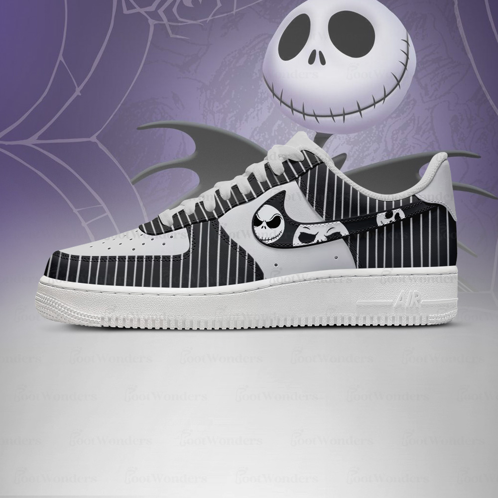 Jack Skellington - Horror AF1 Shoes V4 - Image 3